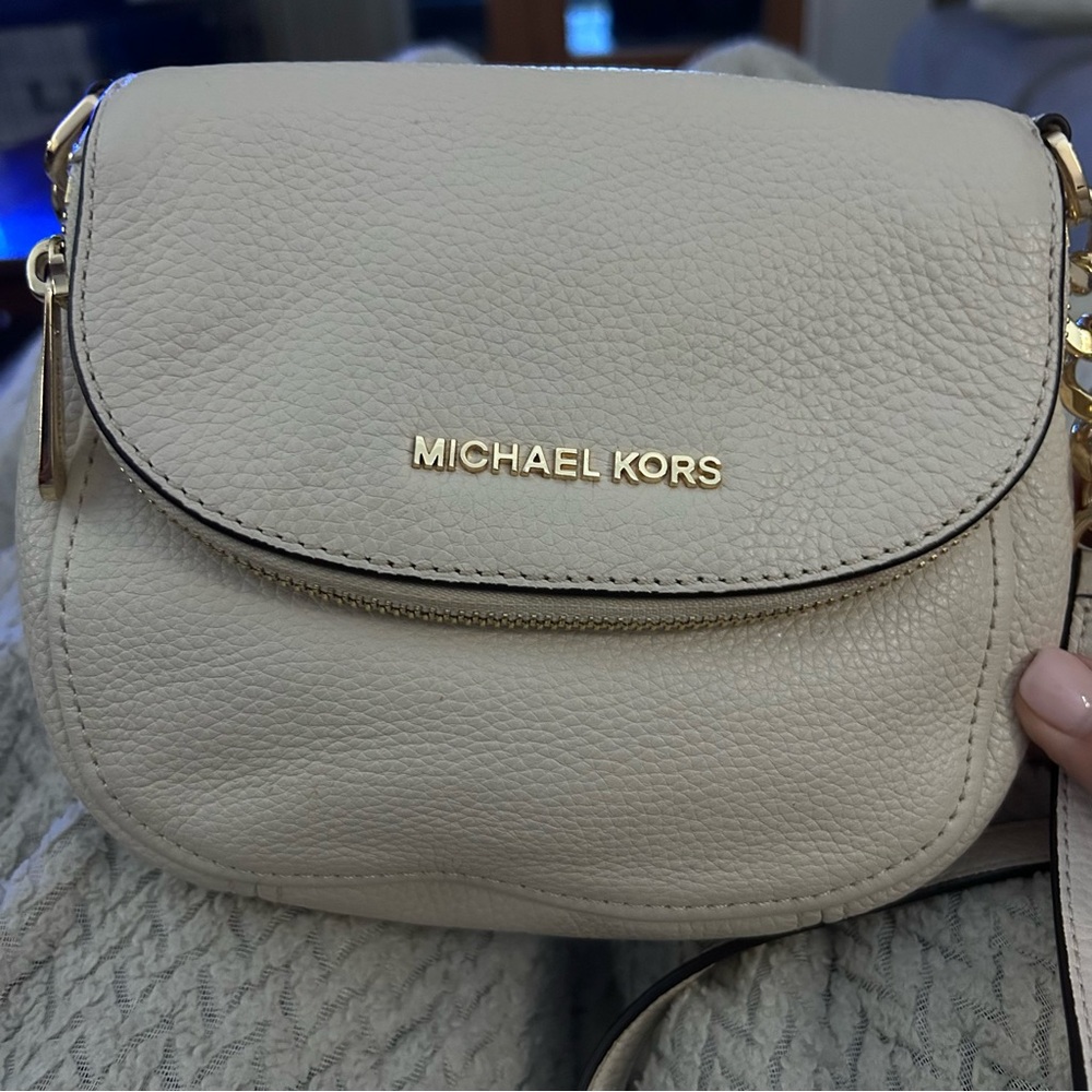 Michael Kors Cream Crossbody Bag